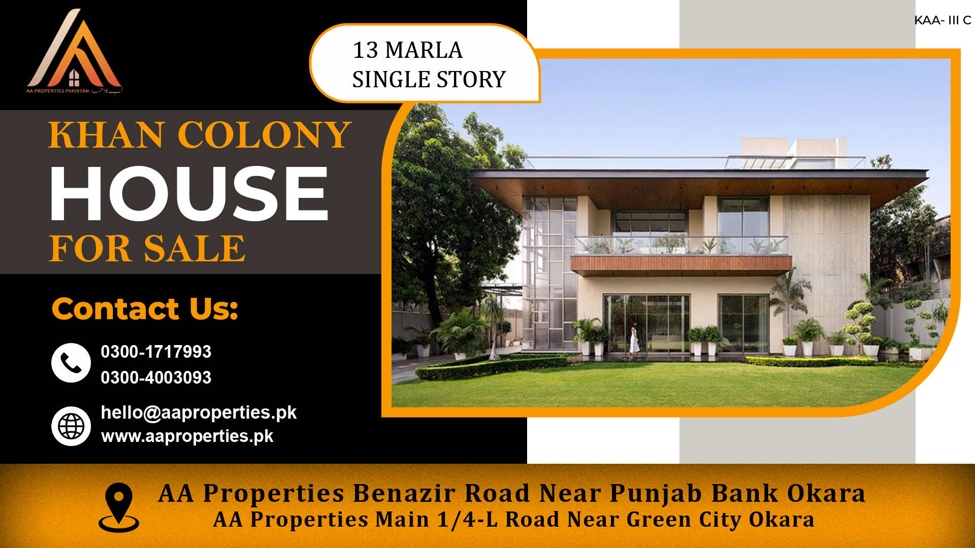 KHAN-COLONY ADD HOUSE FOR SALE